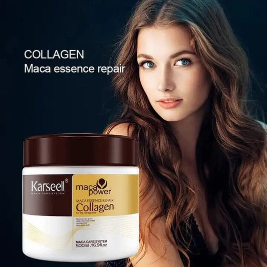 Life Good - Deep Conditioning Karseell Hair Repair Collagen Mask - MACA Collagen for Dry Damaged Hair 100ml (Pack of 2)