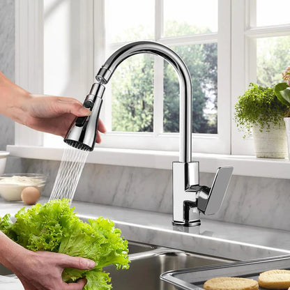 Life Good - Premium 360 Degrees Aqua 3-in-1 Modes Kitchen Sink Faucet