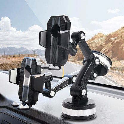 Life Good Premium - Scratch Proof Adjustable Car Strong Suction Cup Mobile Phone Holder V2