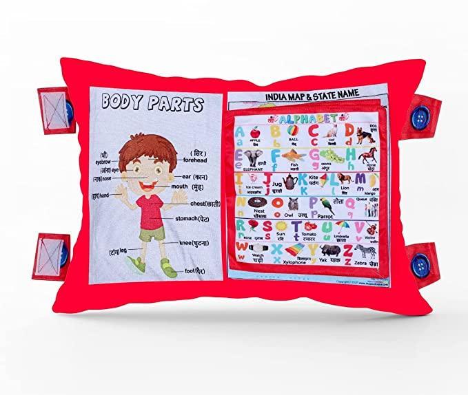 Life Good - Baby Shark Learning & Sleeping Cushion Pillow Book For Kids UpTo 1 Year