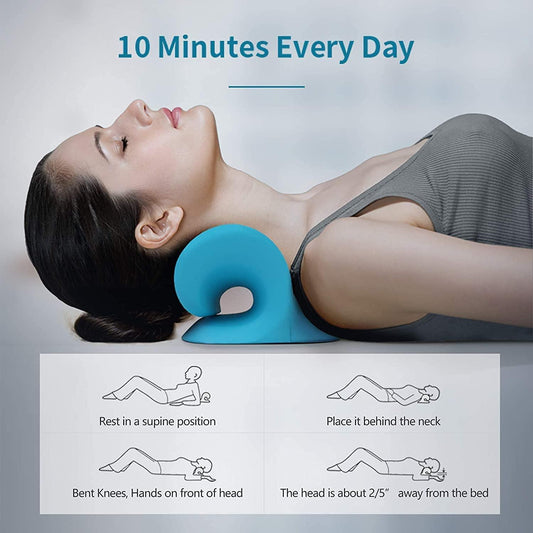 Life Good Expertomind - Neck Relaxer & Posture Corrector Cervical Pillow for Pain Relief