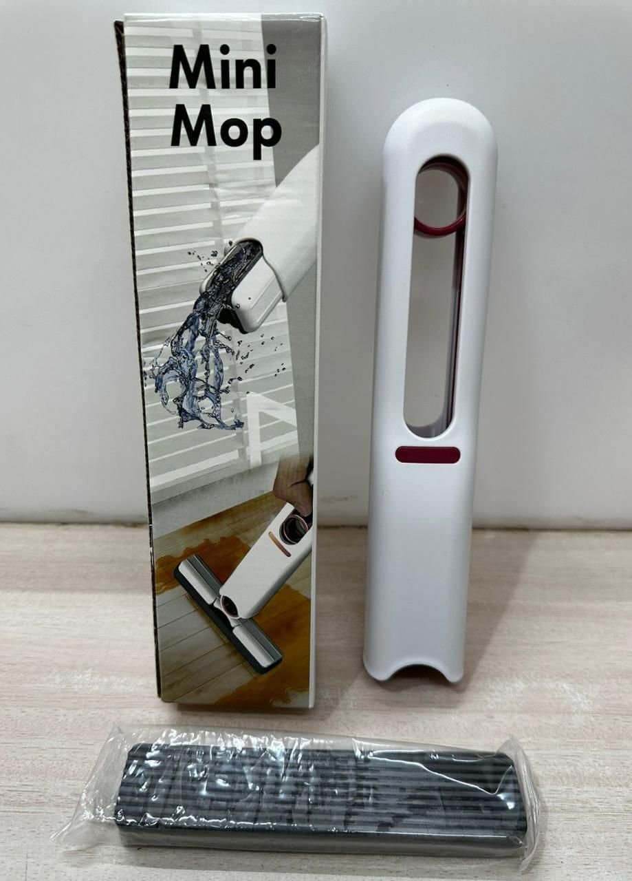 Life Good - Portable Hands-Free Mini Mop For Kitchen, Car, Furniture, and Glasses Cleaning