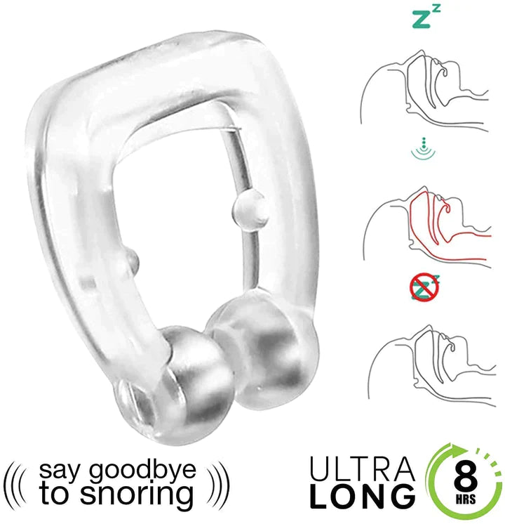 Life Good - Anti Snoring Nose Clip Device for Men Women (Tested & Approved)