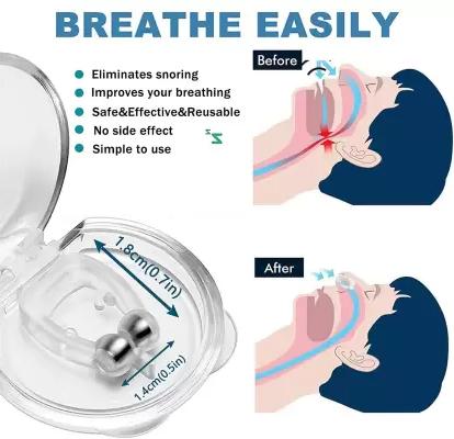 Life Good - Anti Snoring Nose Clip Device for Men Women (Tested & Approved)